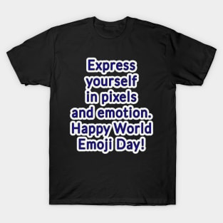 Universal Expressions: Embracing Emojis T-Shirt